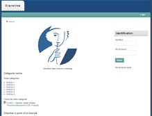 Tablet Screenshot of claroline.collegedetournai.be